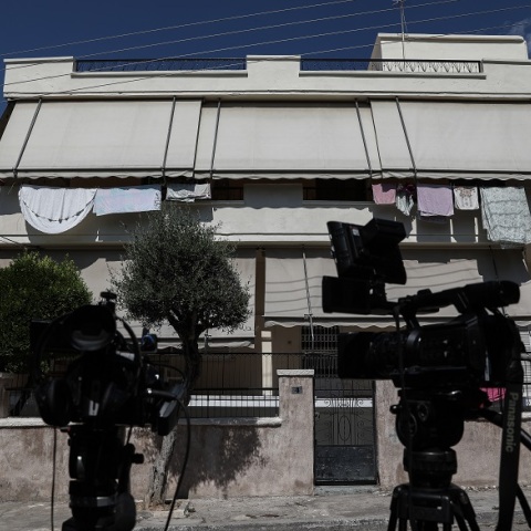 Το σημείο της δολοφονίας της 64χρονης στην Αγία Βαρβάρα