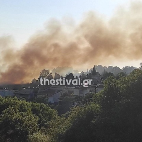 Πυρκαγιά στo Πανόραμα