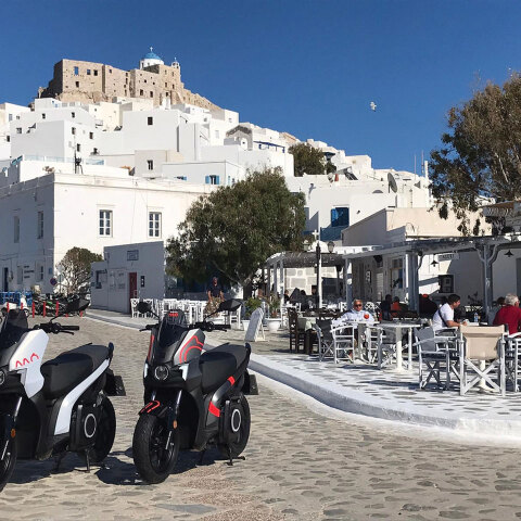 Seat MÓ eScooter 125 στην Αστυπάλαια