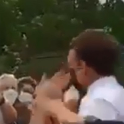 Πολίτης χαστούκισε τον Μακρόν μπροστά στις κάμερες