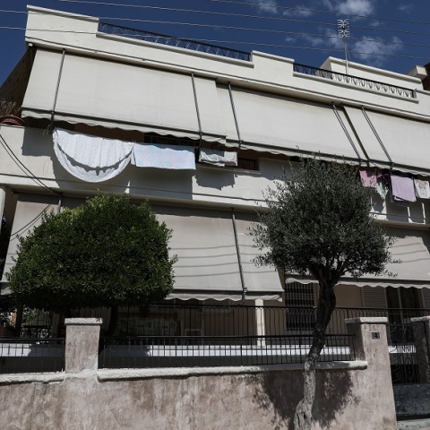 Το σημείο όπου δολοφονήθηκε η 64χρονη γυναίκα στην Αγία Βαρβάρα