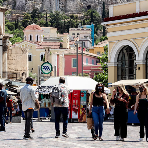 ΤΟΥΡΙΣΤΙΚΗ ΚΙΝΗΣΗ - ΣΤΙΓΜΙΟΤΥΠΑ ΑΠΟ ΤΗΝ ΑΚΡΟΠΟΛΗ ΚΑΙ ΤΟ ΜΟΝΑΣΤΗΡΑΚΙ