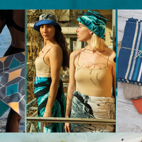 Γυναίκες με πετσέτες θαλάσσης