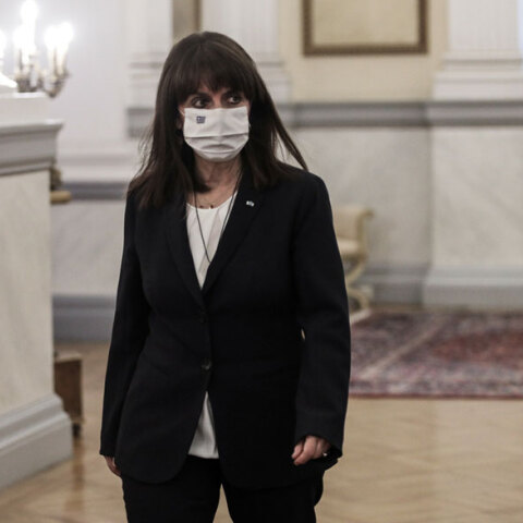 Κατερίνα Σακελλαροπούλου, Πρόεδρος της Δημοκρατίας - Έδωσε συγχαρητήρια σε Στέφανο Τσιτσιπά και Μαρία Σάκκαρη για την πορεία τους στο Roland Garros