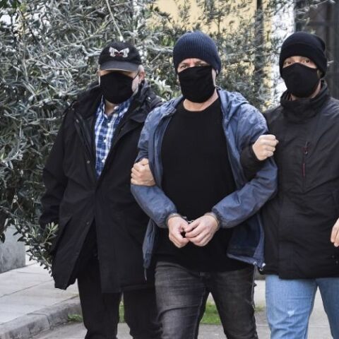 Ο Δημήτρης Λιγνάδης στο δρόμο προς την ανακρίτρια