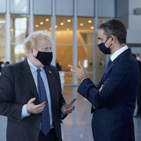 Ο Πρωθυπουργός Κυριάκος Μητσοτάκης στην Σύνοδο Κορυφής του ΝΑΤΟ στις Βρυξέλλες