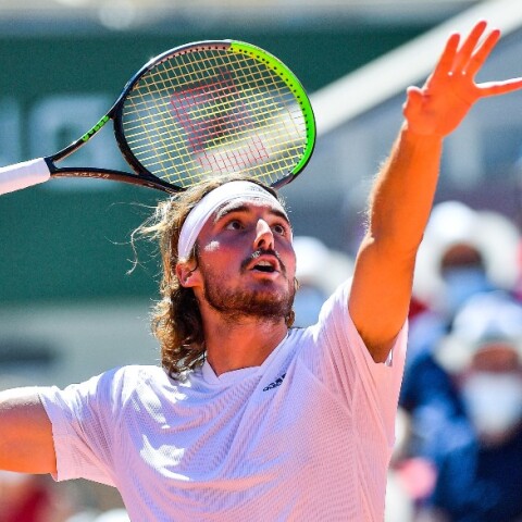 Ο Στέφανος Τσιτσιπάς στον τελικό του Ρολάν Γκαρός