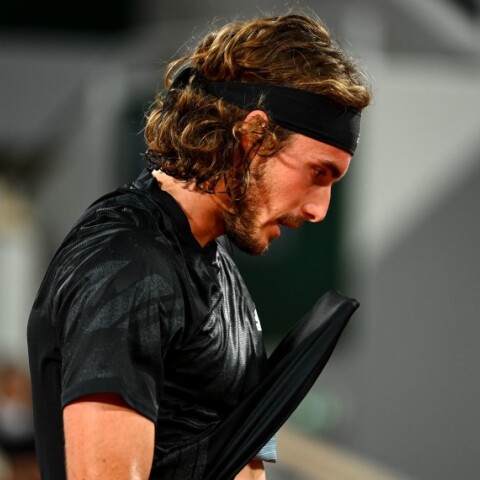 Ο Στλέφανος Τσιτσιπάς στο ROLAND GARROS©EUROKINISSI