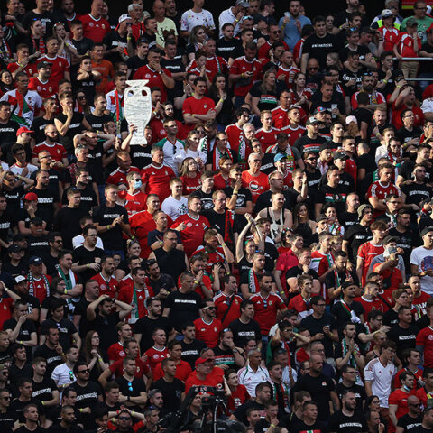 Γεμάτο το γήπεδο «Φέρεντς Πούσκας» στον αγώνα για το EURO 2020 ανάμεσα σε Ουγγαρία και Πορτογαλία