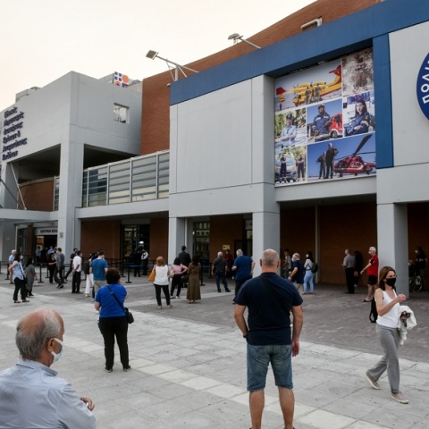 Εμβολιαστικό κέντρο Προμηθέας στο Μαρούσι 