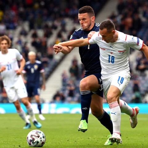 Euro 2020: Στιγμιότυπο από τον αγώνα Σκωτία-Τσεχία