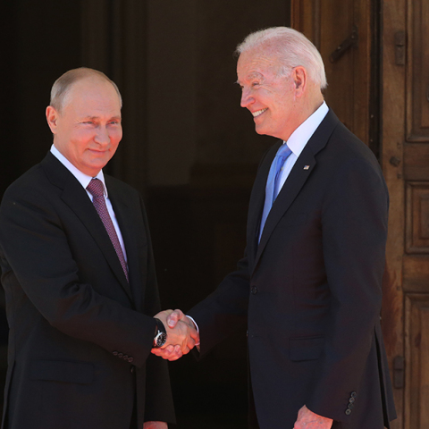 Βλάντιμιρ Πούτιν και Τζο Μπάιντεν