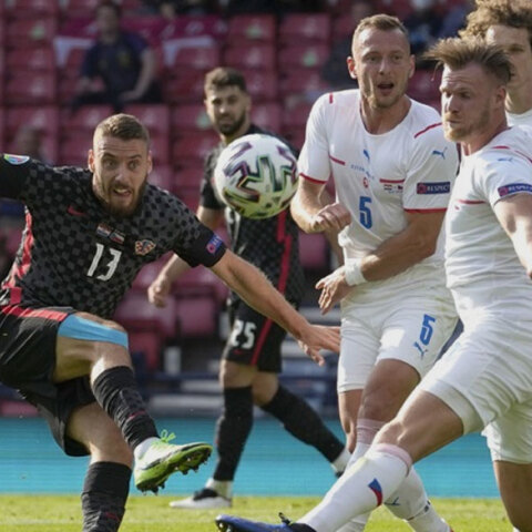 Χωρίς νικητή ο αγώνας Κροατία - Τσεχία για το Euro 2020