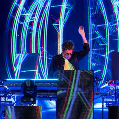 Ζαν Μισέλ Ζαρ στο Φεστιβάλ Fête de la Musique 