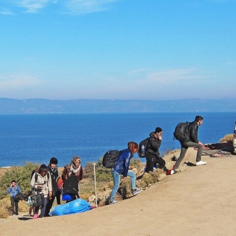 Πρόσφυγες από τη Συρία στη Λέσβο©Pixabay