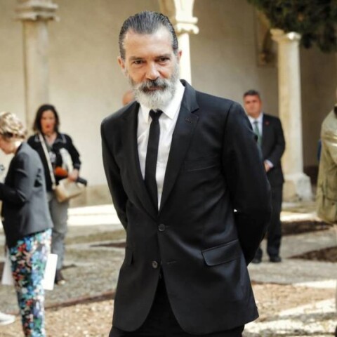 Ο Αντόνιο Μπαντέρας σε γυρίσματα©Twitter