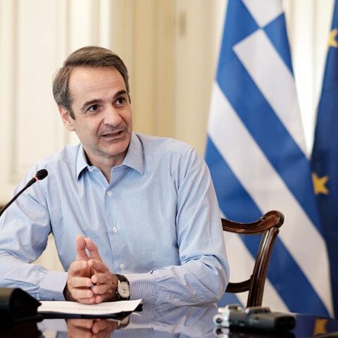 Ο Πρόεδρος της Νέας Δημοκρατίας και Πρωθυπουργός Κυριάκος Μητσοτάκης 