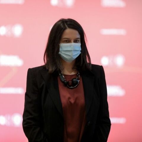 Η υπουργός Παιδείας, Νίκη Κεραμέως