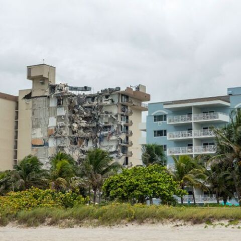 Το τμήμα στο κτίριο που κατέρρευσε 