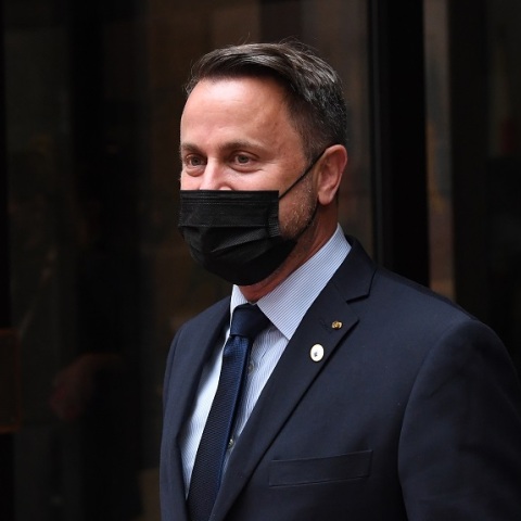 Ο Ξαβιέ Μπατέλ κατά την πρόσφατη Σύνοδο Κορυφής στις Βρυξέλλες