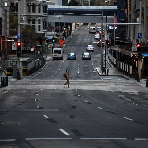 Lockdown στο Σίδνεϊ της Αυστραλίας