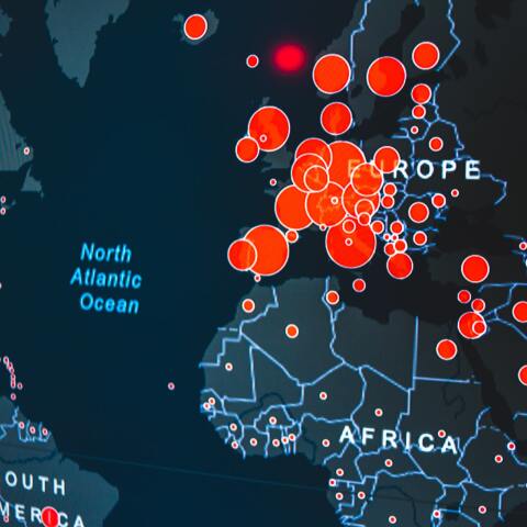 Κρούσματα κορωνοϊού στην Ευρώπη