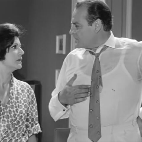 Η Ρένα Βλαχοπούλου και ο Λάμπρος Κωνσταντάρας στην ταινία η «Χαρτοπαίκτρα»