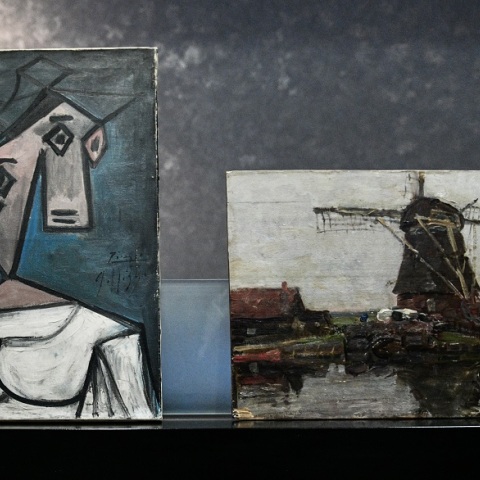 Οι πίνακες που είχαν κλαπεί το 2012 από την Εθνική Πινακοθήκη 