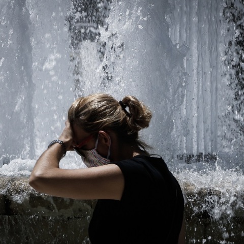 Υψηλές θερμοκρασίες στο κέντρο της Αθήνας