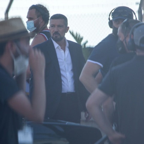 Γυρίσματα για την ταινία του Αντόνιο Μπαντέρας στη Θεσσαλονίκη 