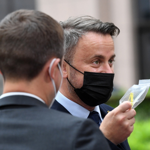 Ο πρωθυπουργός του Λουξεμβούργου, Ξαβιέ Μπετέλ