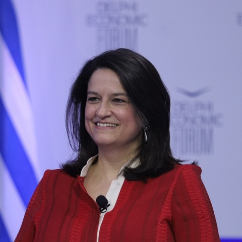 Η υπουργός Παιδείας, Νίκη Κεραμέως