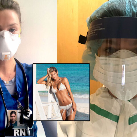 Μάγκι Ρόουλινς (Maggie Rawlins), η νοσηλεύτρια σε πτέρυγα Covid που δέχτηκε πρόταση από το Sports Illustrated