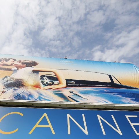 Outdoor διαφήμιση στις Κάνες για το Φεστιβάλ Κινηματογράφου 