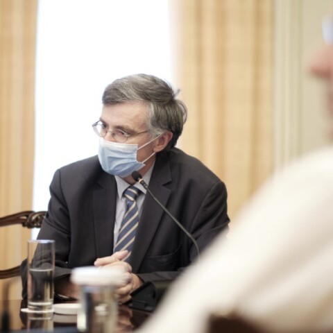 Ο Καθηγητής Σωτήρης Τσιόδρας © EUROKINISSI/ΔΗΜΗΤΡΗΣ ΠΑΠΑΜΗΤΣΟΣ