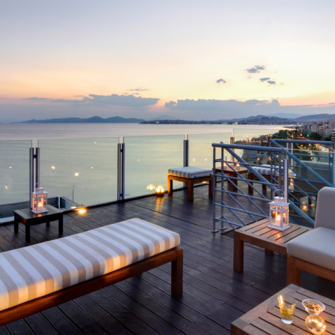 Skybar 360°, Poseidon Athens Hotel