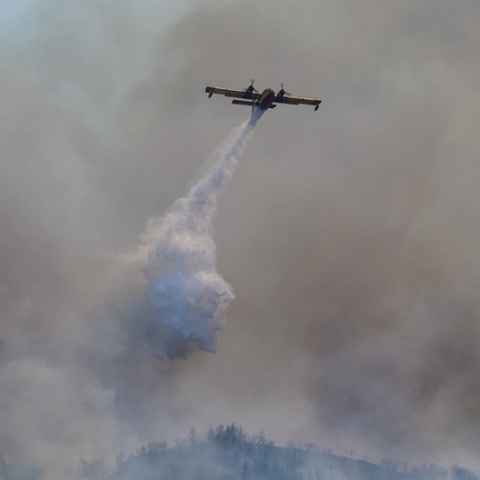 Φωτιά στη Χίο