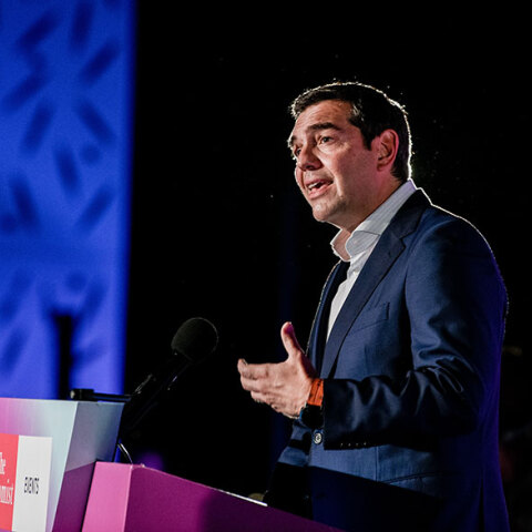 Ο Αλέξης Τσίπρας στην ομιλία του στο συνέδριο του «The Economist»