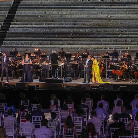 All Star Γκαλά Βέρντι στο Καλλιμάρμαρο με την Άννα Νετρέμπκο, την Ανίτα Ρατσβελισβίλι, τον Γιουσίφ Εϊβάζοφ, τον Δημήτρη Πλατανιά και τον Φιλίπ Ωγκέν.