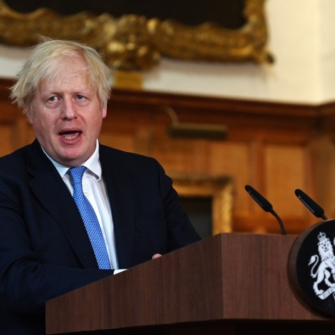 Ο Βρετανός πρωθυπουργός, Μπόρις Τζόνσον