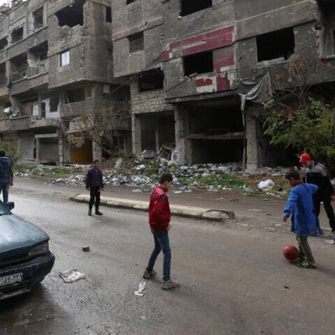 Δαμασκός παιδιά