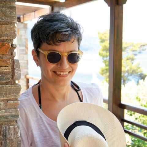 Η συγγραφέας Ευτυχία Γιαννάκη