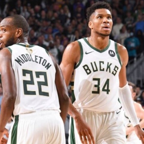 Ο Κρις Μίντλετον και ο Γιάννης Αντετοκούνμπο