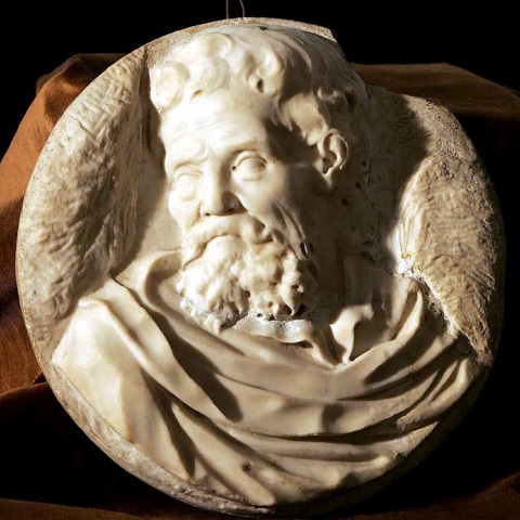 Γλυπτό του Μιχαήλ Άγγελου που πιστεύεται ότι είναι αυτοπροσωπογραφία του