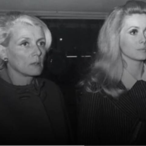 Η Ρενέ Ντορλεάκ με την κόρη της, Κατρίν  Ντενέβ