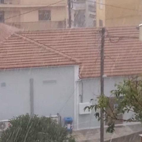 Χαλάζι στη Φλώρινα
