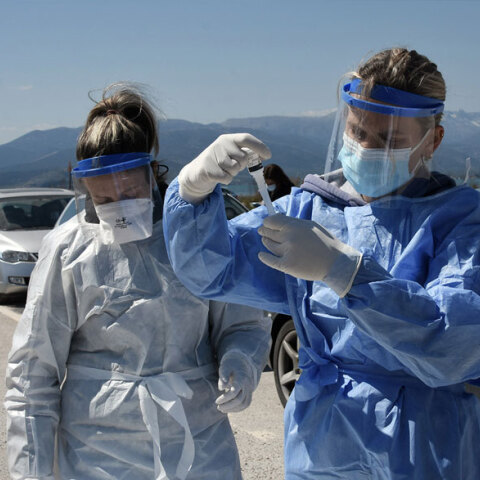 Κινητό κλιμάκιο του ΕΟΔΥ διενεργεί δωρεάν rapid test (ΦΩΤΟ ΑΡΧΕΙΟΥ)