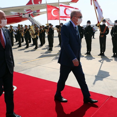 Ερντογάν στην Κύπρο