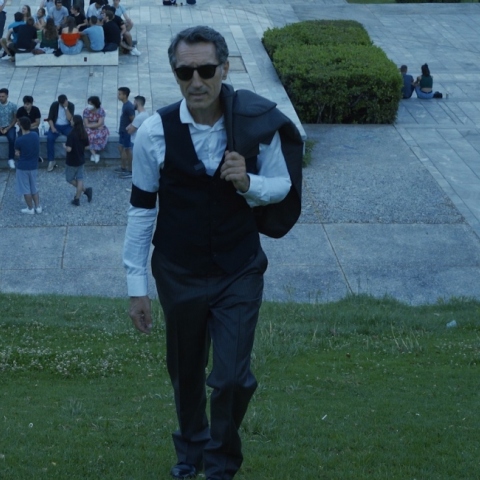 «Το φάντασμα της ελευθερίας» του Σπύρου Βραχωρίτη στον κήπο του Μεγάρου Μουσικής