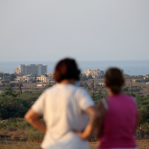 Ελληνοκύπριοι διαμαρτύρονται για την επίσκεψη Ερντογάν στα Κατεχόμενα